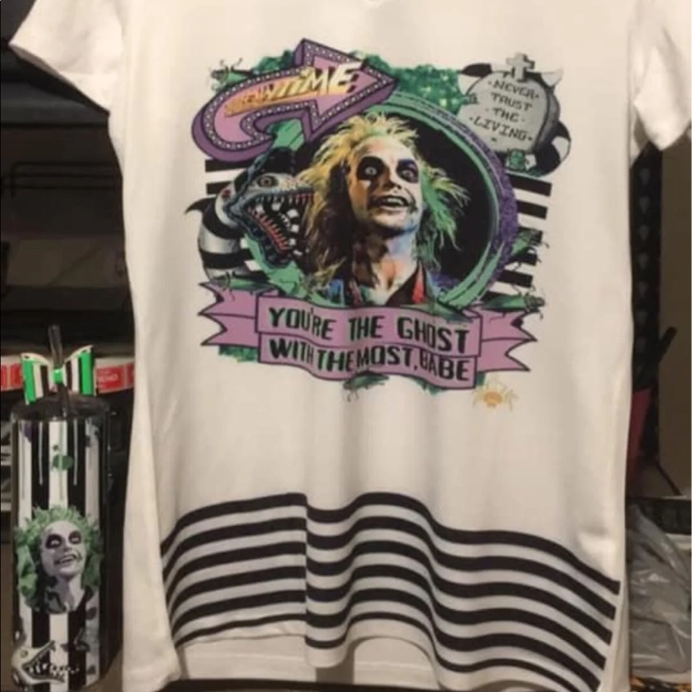 Beetle Juice Custom Tee
